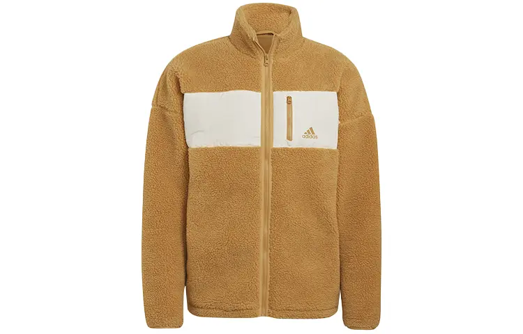 Куртка унисекс желтая Adidas, желтый 
Куртка унисекс желтая Adidas, желтый