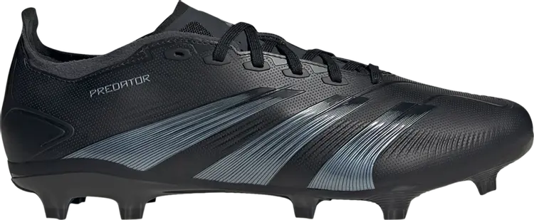 Кроссовки Predator 24 League Low FG 'Base Black Pack', черный
Кроссовки Predator 24 League Low FG 'Base Black Pack', черный