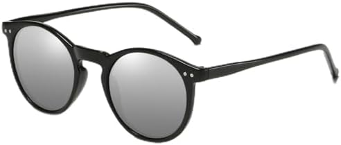 Маленькие круглые поляризованные солнцезащитные очки для женщин и мужчин, ретро-классические черные солнцезащитные очки для женщин, очки для вождения MTZJH, Black Silver
Маленькие круглые поляризованные солнцезащитные очки для женщин и мужчин, ретро-классические черные солнцезащитные очки для женщин, очки для вождения MTZJH, Black Silver