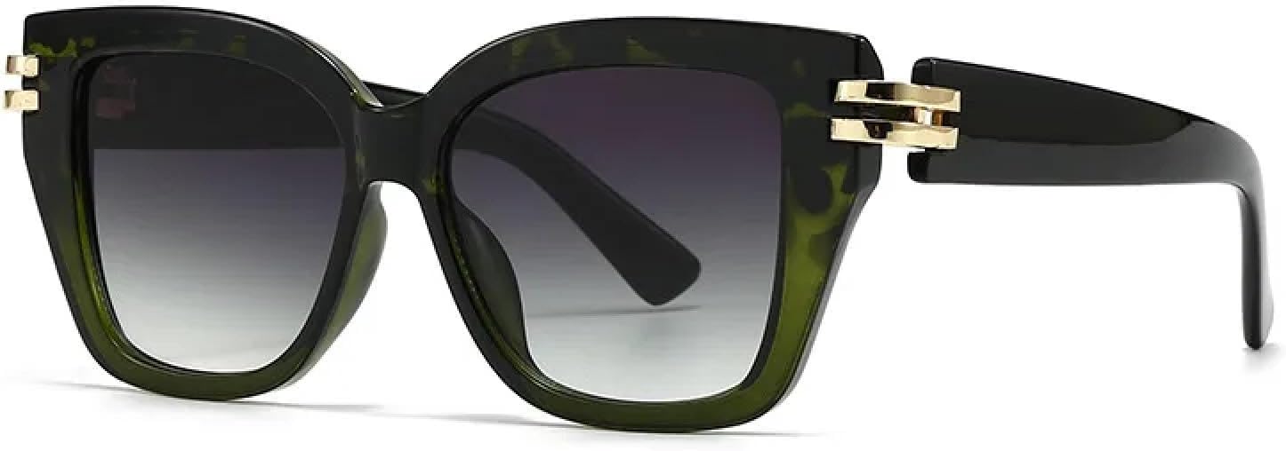 Классические роскошные винтажные солнцезащитные очки для женщин и мужчин в стиле панк с заклепками, сексуальные, популярные, с защитой от УФ-излучения UV400 TYUVIVO, Green Gray
Классические роскошные винтажные солнцезащитные очки для женщин и мужчин в стиле панк с заклепками, сексуальные, популярные, с защитой от УФ-излучения UV400 TYUVIVO, Green Gray