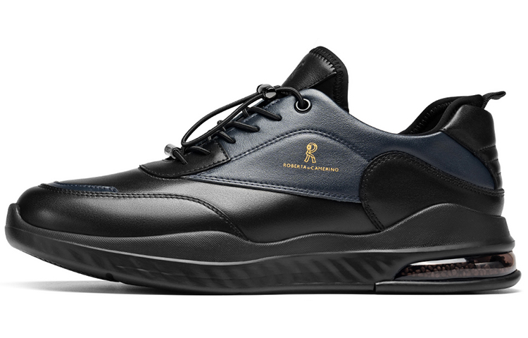 Roberta Di Camerino Износостойкие низкие повседневные туфли, мужские, черные 
Roberta Di Camerino Износостойкие низкие повседневные туфли, мужские, черные