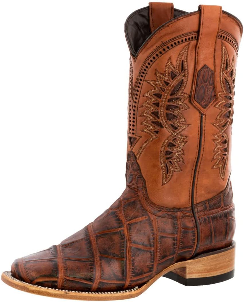 Мужские ковбойские сапоги Texas Legacy Cognac с узором слона и квадратным носком, стиль Western
Мужские ковбойские сапоги Texas Legacy Cognac с узором слона и квадратным носком, стиль Western