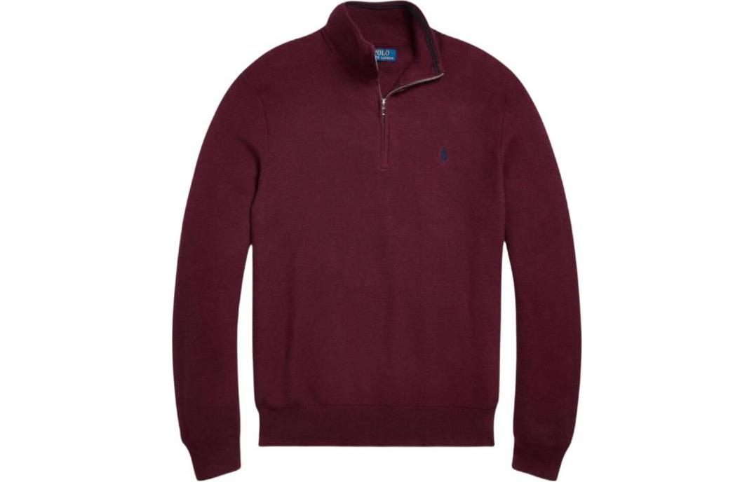 Поло с вышитым пони хлопковый свитшот Polo Ralph Lauren, коричневый
Поло с вышитым пони хлопковый свитшот Polo Ralph Lauren, коричневый