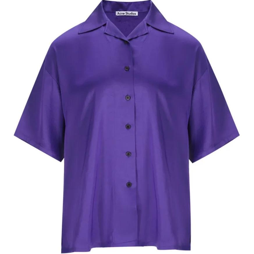 Acne Studios Женская фиолетовая рубашка
Acne Studios Женская фиолетовая рубашка