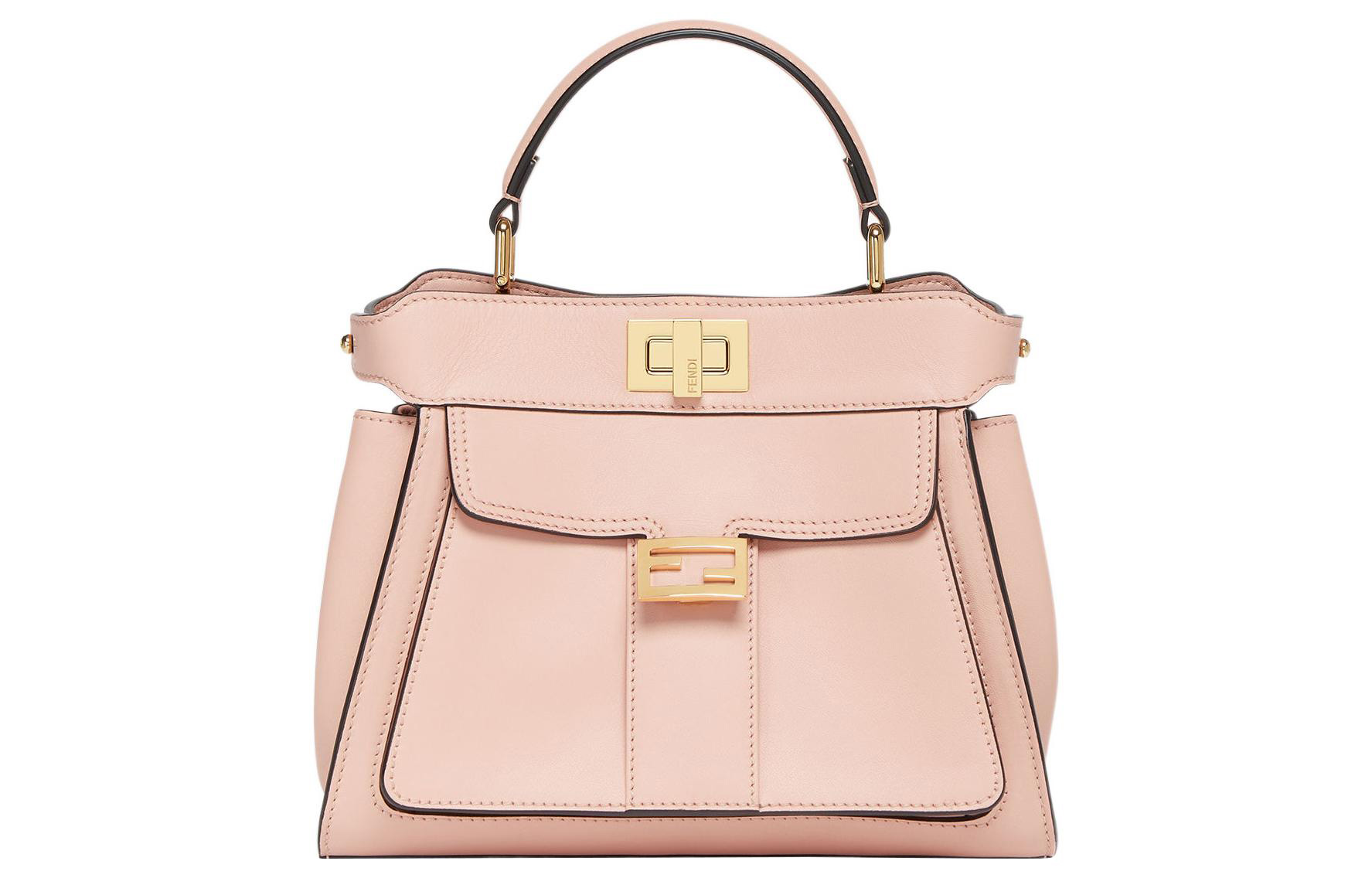 FENDI Плечевая сумка Peekaboo из коровьей кожи, кроссбоди, мини-клатч для женщин в розовом цвете
FENDI Плечевая сумка Peekaboo из коровьей кожи, кроссбоди, мини-клатч для женщин в розовом цвете