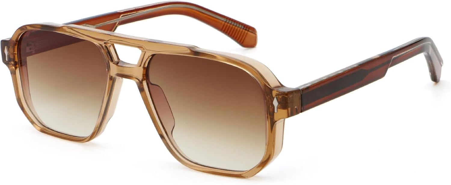 Солнцезащитные очки для женщин и мужчин, квадратная форма, металлический сердечник, повседневные, модные, защита от УФ-излучения UV400, дорожные очки UATXTAU, Gradient Tea
Солнцезащитные очки для женщин и мужчин, квадратная форма, металлический сердечник, повседневные, модные, защита от УФ-излучения UV400, дорожные очки UATXTAU, Gradient Tea