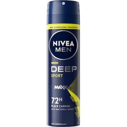 Мужской дезодорант Deep Sport Spray - 150 мл Nivea
Мужской дезодорант Deep Sport Spray - 150 мл Nivea