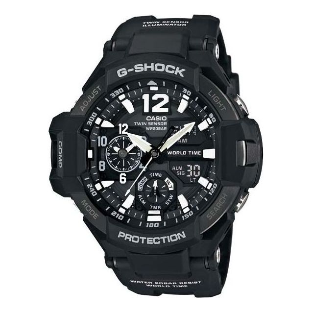 Часы CASIO G-Shock Gravitymaster 'Black', черный 
Часы CASIO G-Shock Gravitymaster 'Black', черный
