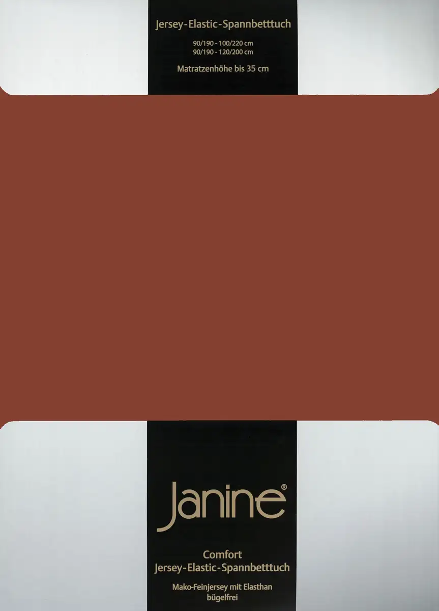 Простыня Janine "ЭЛАСТИК 5002", для матрасов высотой до 35 см, 95% хлопок, высокое качество, прочная 140-160х200-220 см, 1 шт., цвет tabasco
Простыня Janine "ЭЛАСТИК 5002", для матрасов высотой до 35 см, 95% хлопок, высокое качество, прочная 140-160х200-220 см, 1 шт., цвет tabasco