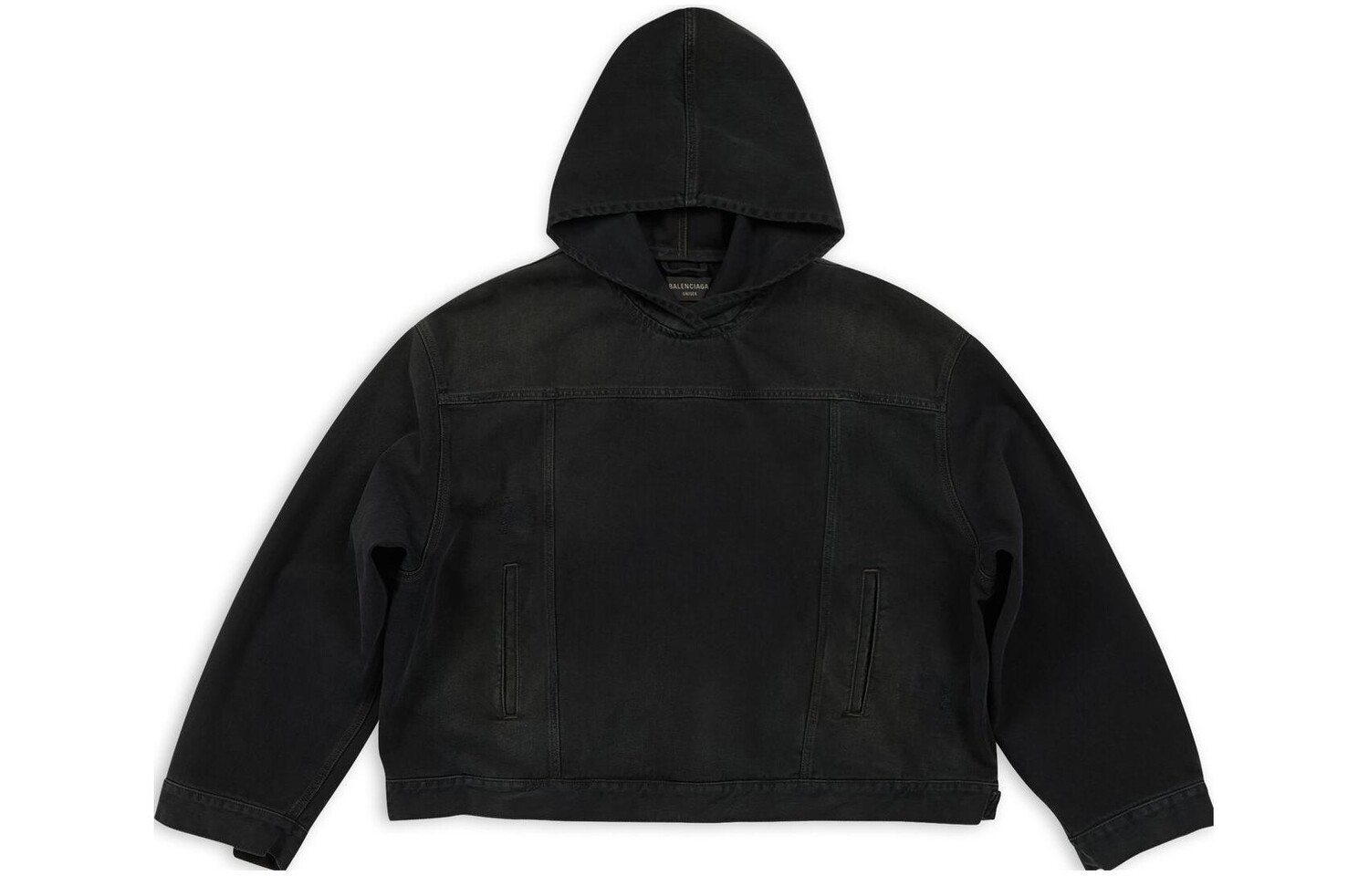 Толстовка Balenciaga хлопковая, черный
Толстовка Balenciaga хлопковая, черный