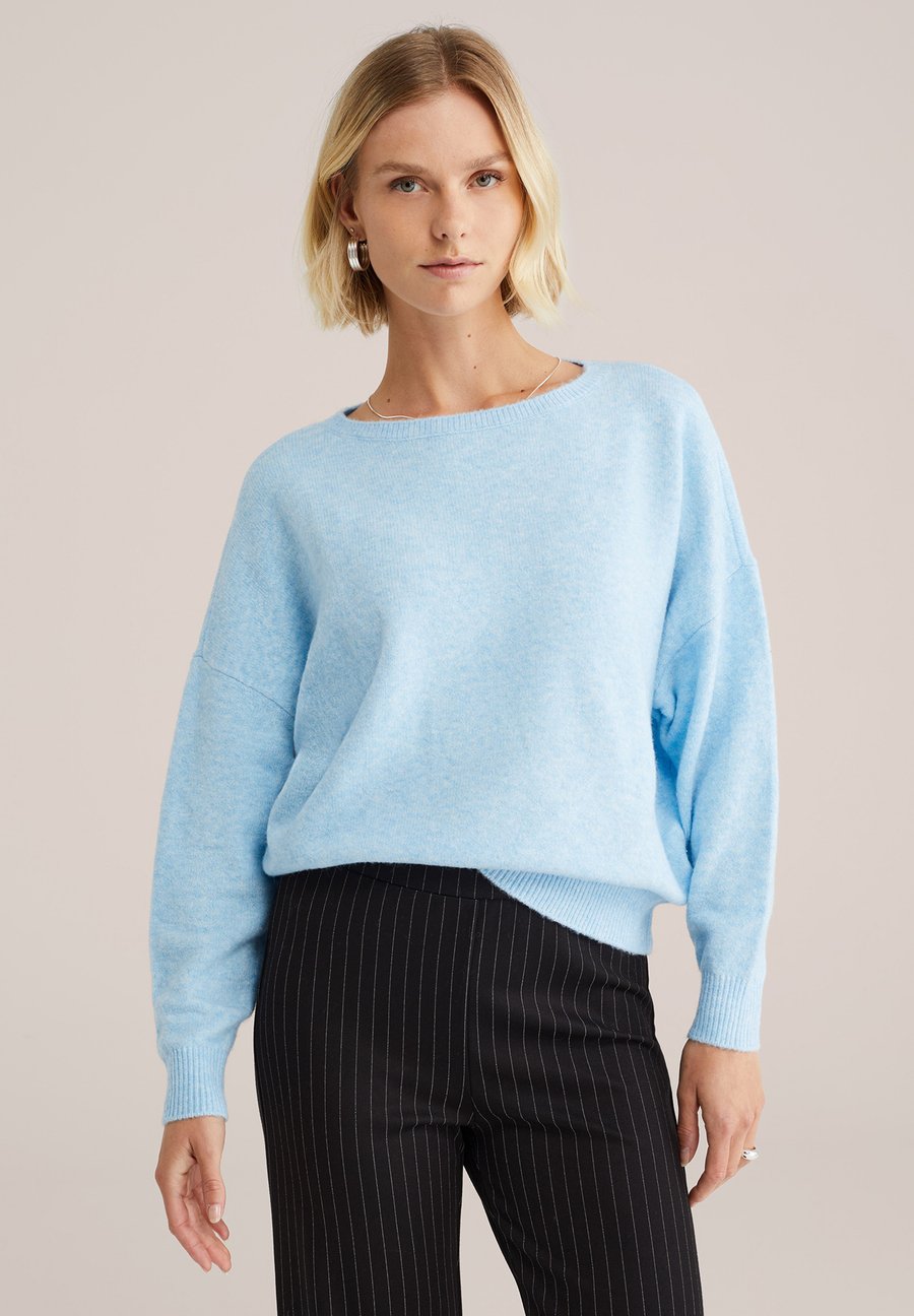 Джемпер WE Fashion Jumper, Pastel Blue/Neon Blue
Джемпер WE Fashion Jumper, Pastel Blue/Neon Blue