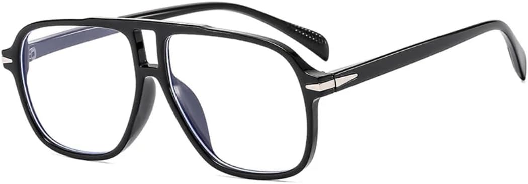 Солнцезащитные очки с защитой от УФ-излучения UV400 | Толстая оправа с двойной перемычкой | Линзы ярких цветов для занятий спортом на открытом воздухе и вождения DSVIGF, Black Clear
Солнцезащитные очки с защитой от УФ-излучения UV400 | Толстая оправа с двойной перемычкой | Линзы ярких цветов для занятий спортом на открытом воздухе и вождения DSVIGF, Black Clear