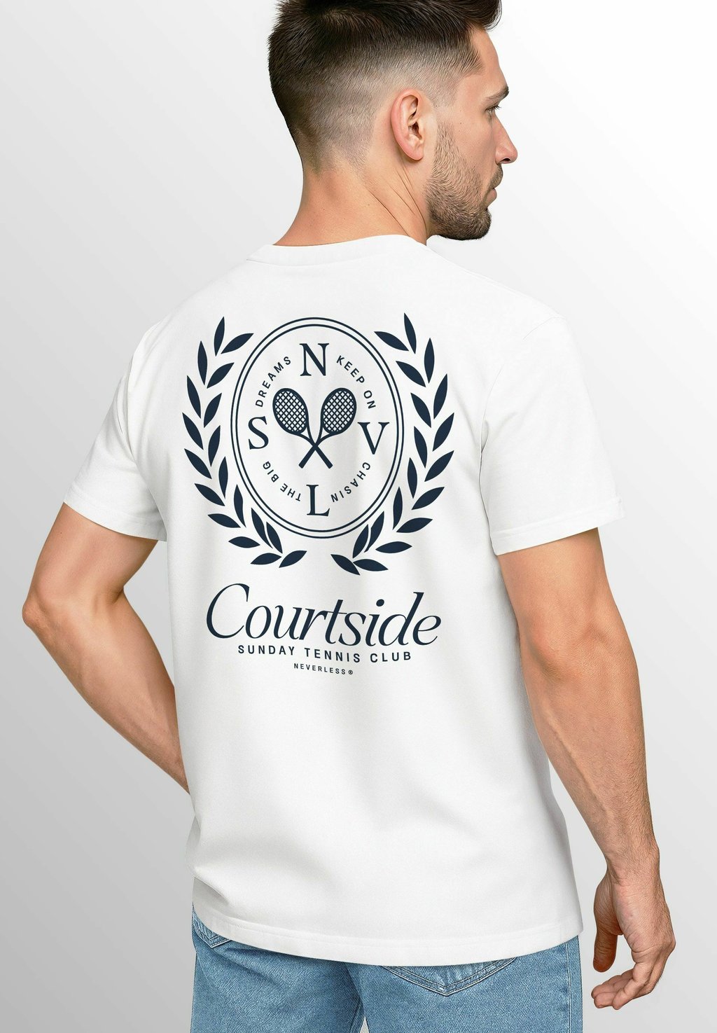 Футболка с принтом BACKPRINT TENNIS CLUB Neverless, белый
Футболка с принтом BACKPRINT TENNIS CLUB Neverless, белый