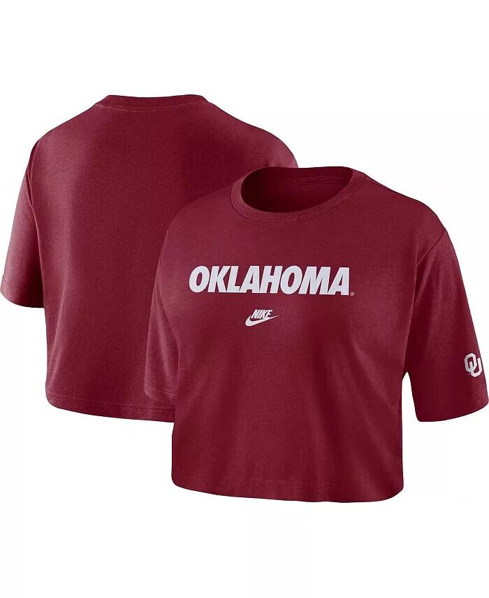 Женская укороченная футболка Nike Crimson Oklahoma Earlys Wordmark Authentic Nhl Apparel, красный
Женская укороченная футболка Nike Crimson Oklahoma Earlys Wordmark Authentic Nhl Apparel, красный
