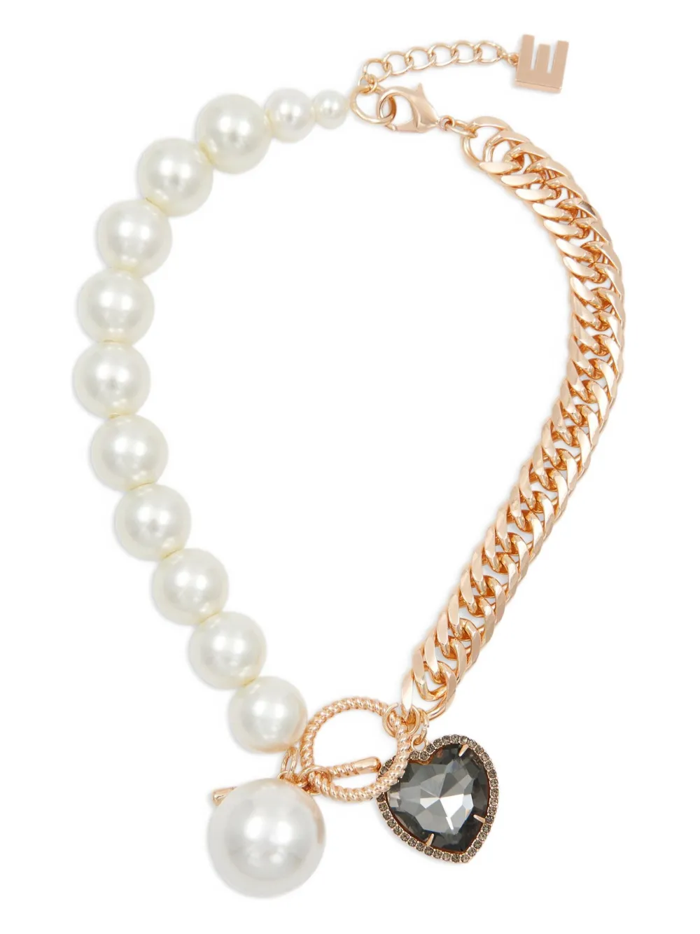 Ожерелье с подвеской в виде сердца Essentiel Antwerp, золотой
Ожерелье с подвеской в виде сердца Essentiel Antwerp, золотой