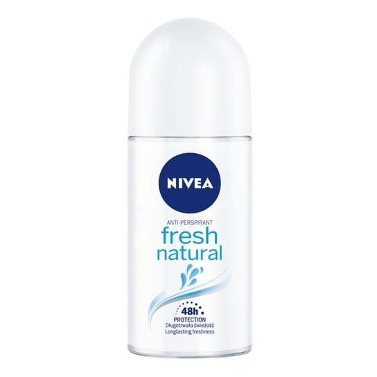 Шариковый антиперспирант 50мл Nivea, Fresh Natural
Шариковый антиперспирант 50мл Nivea, Fresh Natural