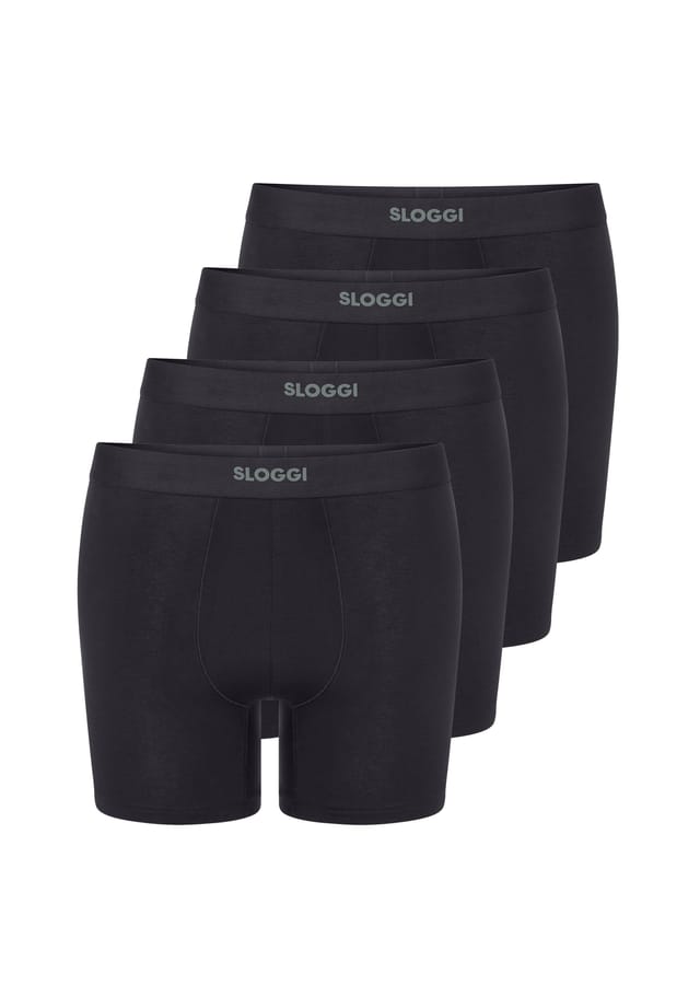 Длинные короткие / брюки 4 упаковки для мужчин когда-либо легко Sloggi, черный
Длинные короткие / брюки 4 упаковки для мужчин когда-либо легко Sloggi, черный