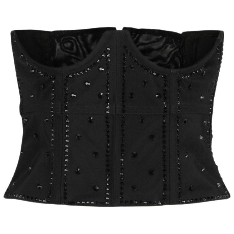 Топ Gucci Sequin Embroidered Corset Top, Black
Топ Gucci Sequin Embroidered Corset Top, Black