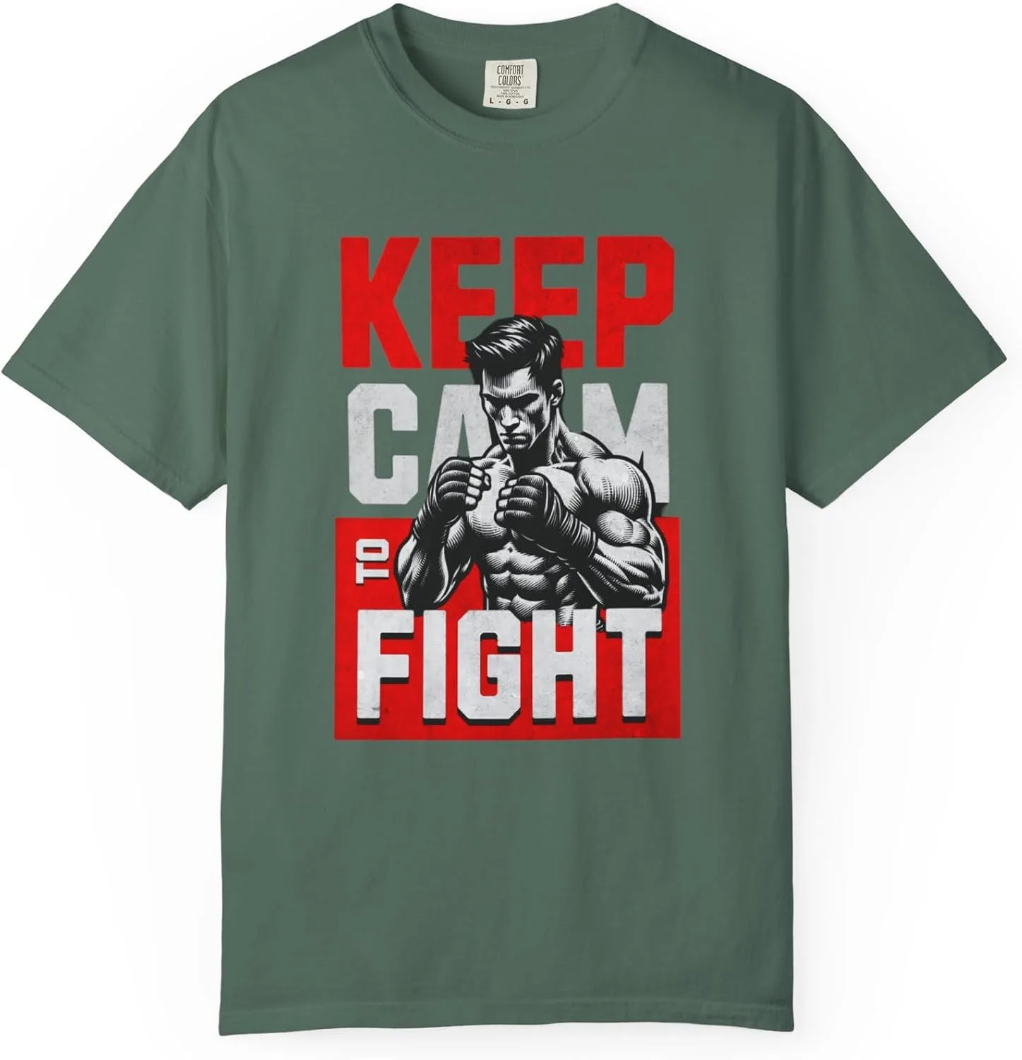 Футболка Keep Calm and Fight для мужчин, мотивация для бокса
Футболка Keep Calm and Fight для мужчин, мотивация для бокса
