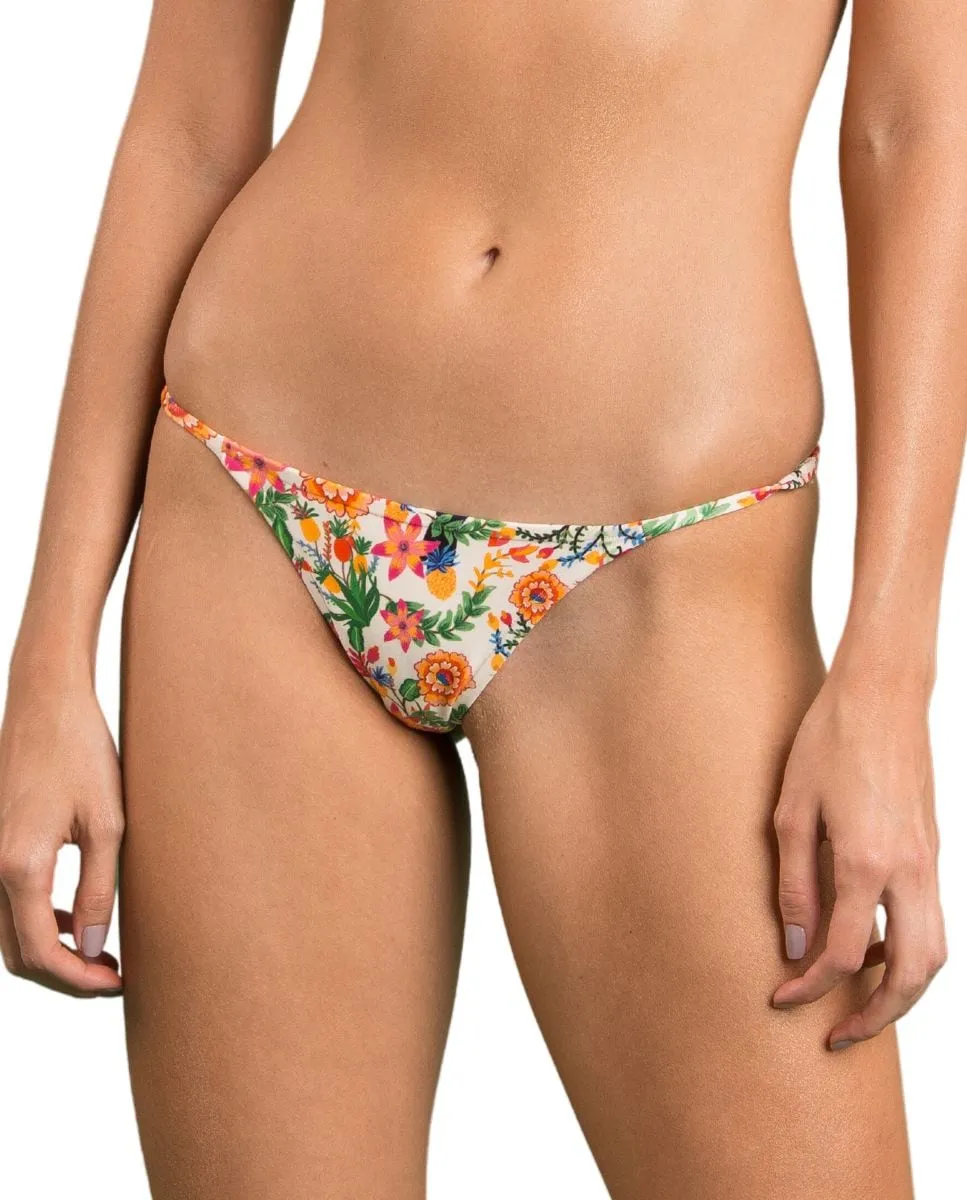 Бразильские плавки бикини с принтом Río de Sol, белый
Бразильские плавки бикини с принтом Río de Sol, белый