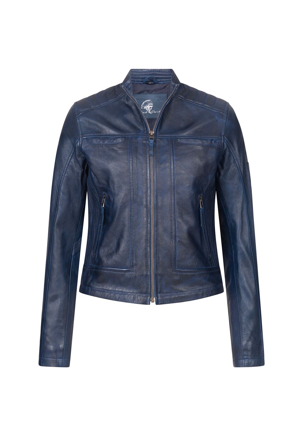 Кожаный пиджак Rock Creek, темно-синий
Кожаный пиджак Rock Creek, темно-синий