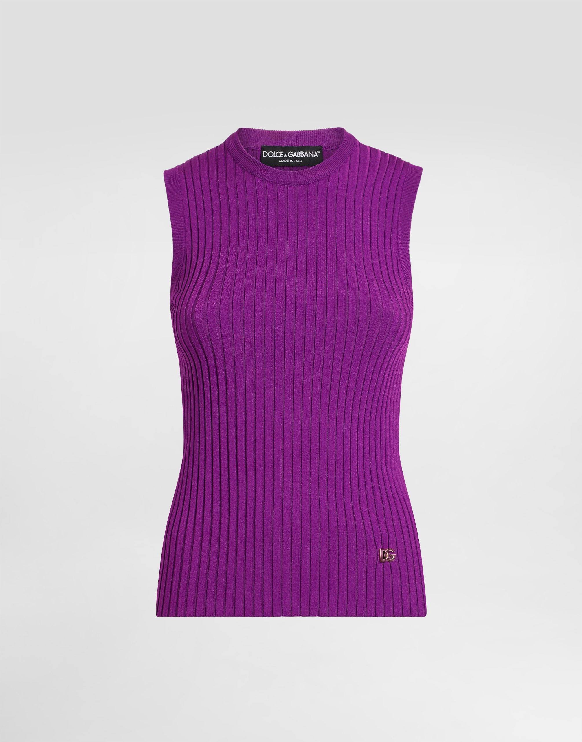 Вискозная майка Dolce & Gabbana, фиолетовый
Вискозная майка Dolce & Gabbana, фиолетовый