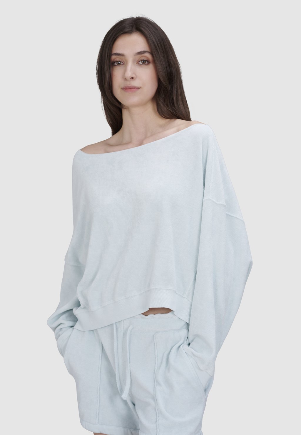 Толстовка True Religion, светло-голубой 
Толстовка True Religion, светло-голубой