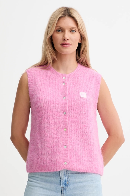Жилет с добавлением шерсти American Vintage, розовый
Жилет с добавлением шерсти American Vintage, розовый