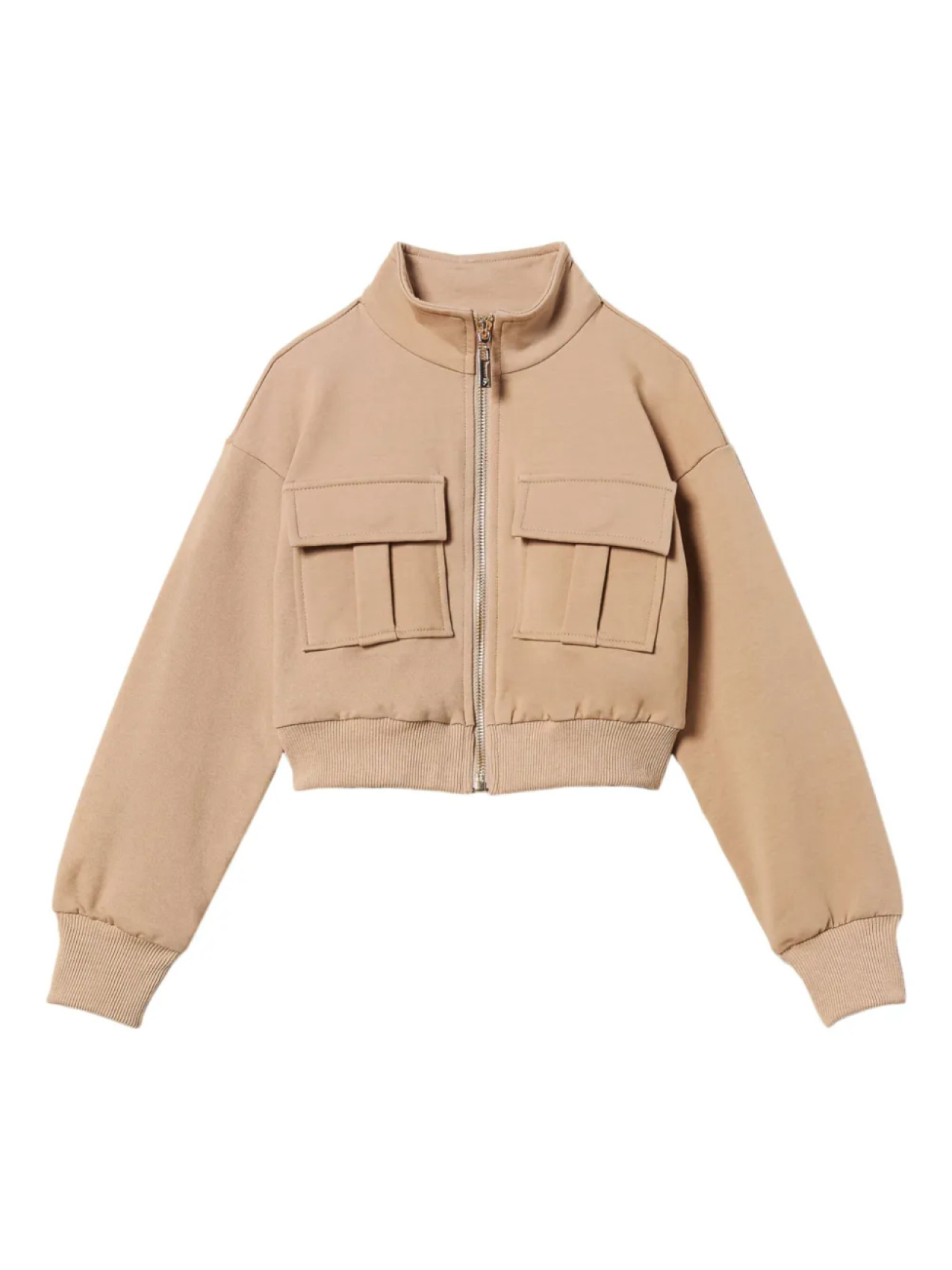 Вязаная куртка на молнии TWINSET Kids, нейтральный
Вязаная куртка на молнии TWINSET Kids, нейтральный