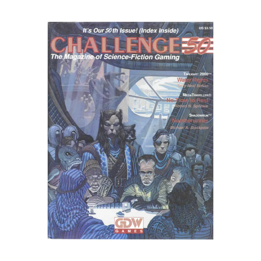 Журнал #50 "Twilight - 2000 & MegaTraveller Adventures", Challenge Magazine
Журнал #50 "Twilight - 2000 & MegaTraveller Adventures", Challenge Magazine