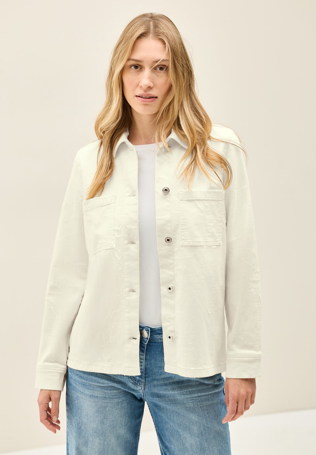 Джинсовая куртка MIT BRUSTTASCHEN Cecil, бежевый
Джинсовая куртка MIT BRUSTTASCHEN Cecil, бежевый