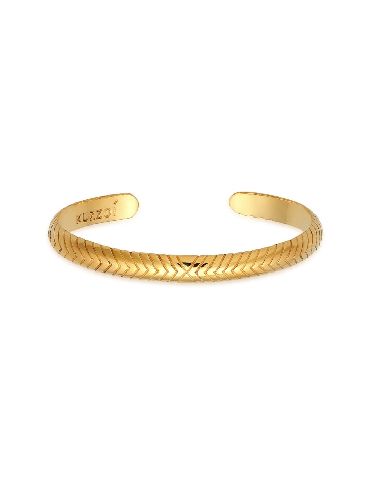 KUZZOI Браслет из серебра 925 пробы с золотым покрытием
KUZZOI Браслет из серебра 925 пробы с золотым покрытием