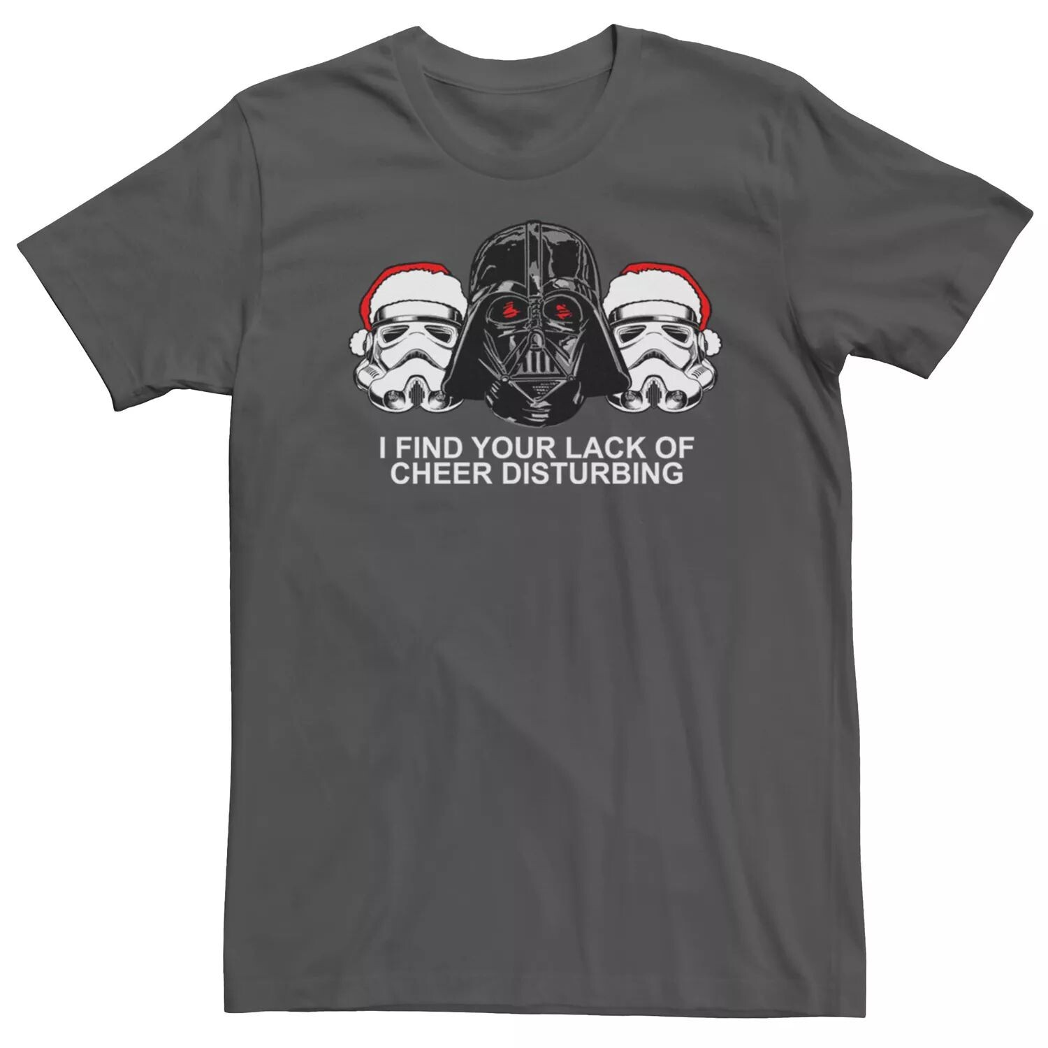 Мужская футболка Vader Trooper Lack Of Cheer Disturbing Tee Licensed Character
Мужская футболка Vader Trooper Lack Of Cheer Disturbing Tee Licensed Character