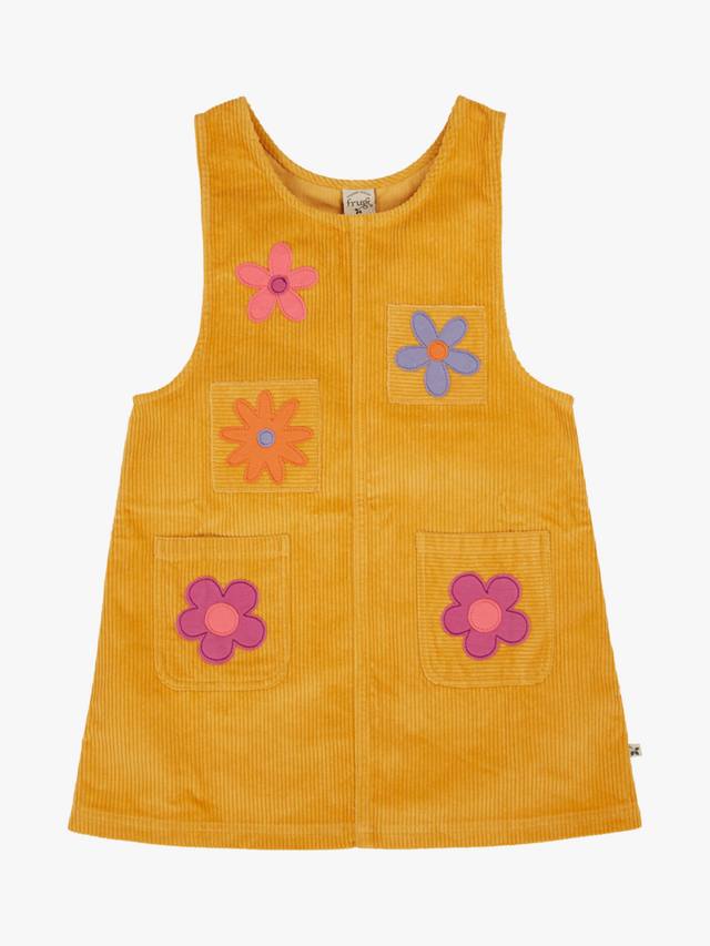 Детское платье-сарафан Ginny из вельвета Frugi, Gold/Flowers
Детское платье-сарафан Ginny из вельвета Frugi, Gold/Flowers