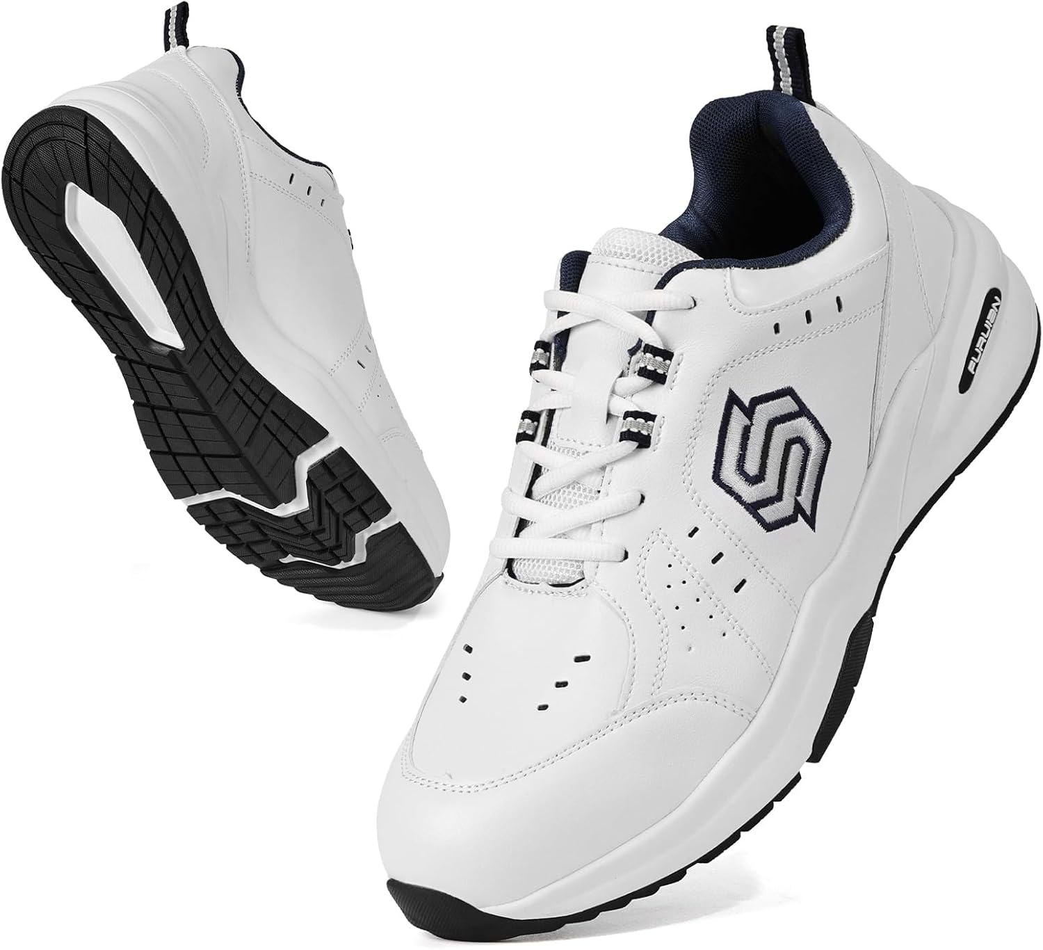 Мужская обувь с стальным носком Furuian, модная защитная обувь для мужчин, удобные кроссовки с стальным носком, стильные кроссовки для мужчин, белый
Мужская обувь с стальным носком Furuian, модная защитная обувь для мужчин, удобные кроссовки с стальным носком, стильные кроссовки для мужчин, белый