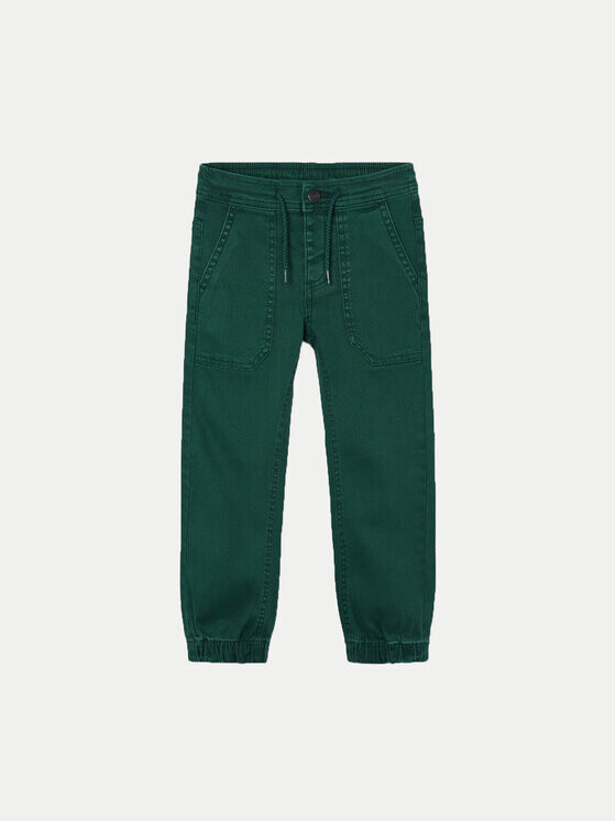 Тканевые брюки стандартного кроя Mayoral, зеленый 
Тканевые брюки стандартного кроя Mayoral, зеленый