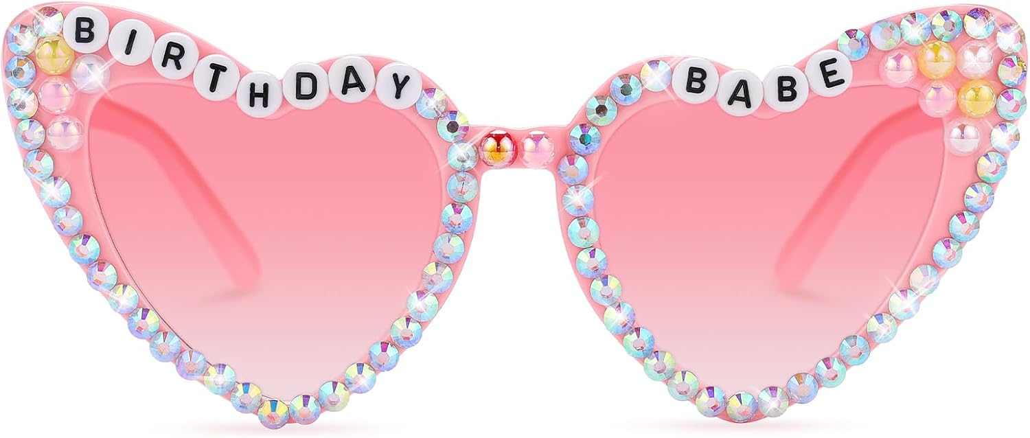 Солнцезащитные очки Etercycle в форме сердца, очки для именинницы, милые солнцезащитные очки в форме сердца в подарок на день рождения, сувениры для вечеринки, Pink Babe
Солнцезащитные очки Etercycle в форме сердца, очки для именинницы, милые солнцезащитные очки в форме сердца в подарок на день рождения, сувениры для вечеринки, Pink Babe