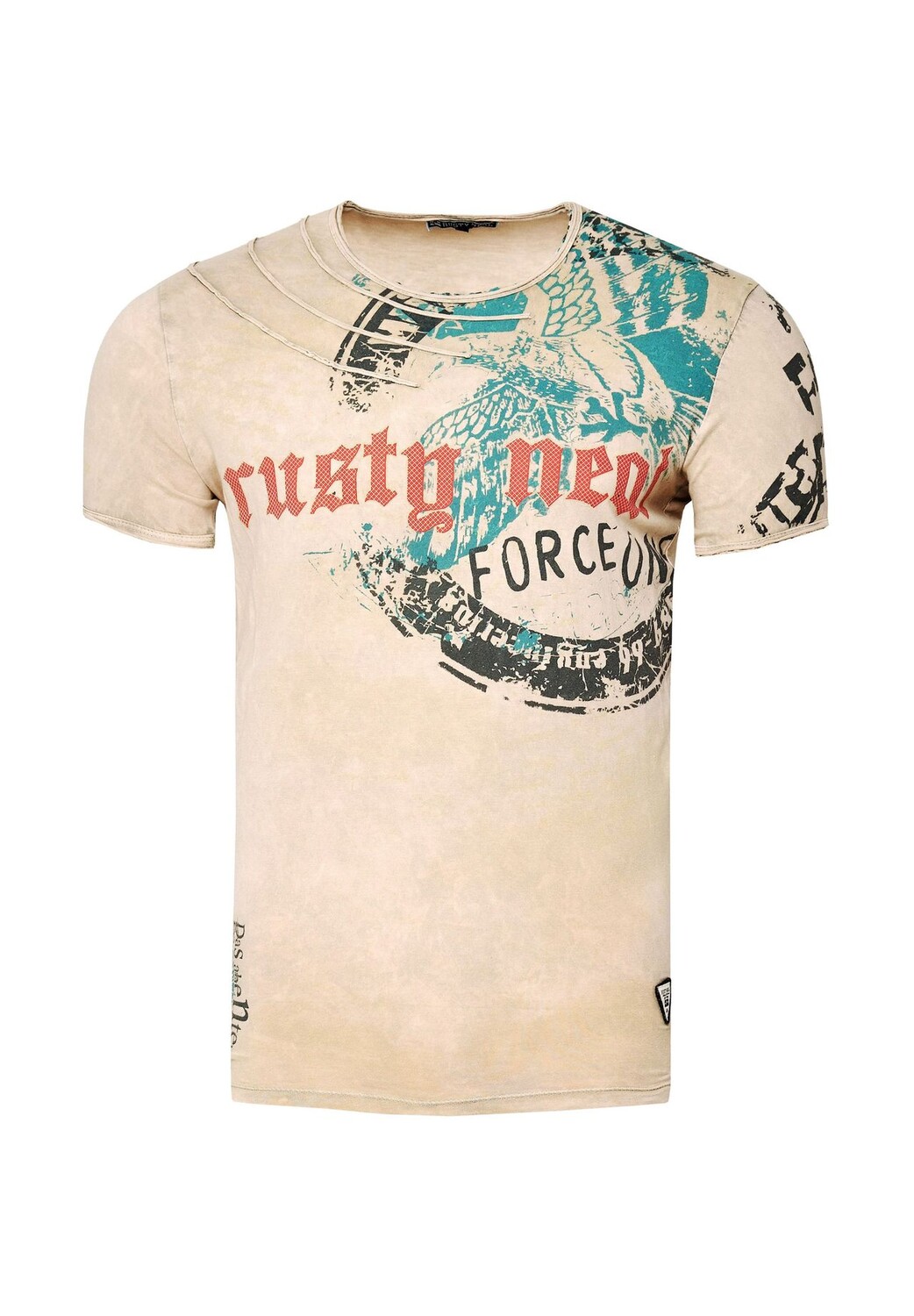 Футболка с эффектным принтом RUSTY NEAL, бежевый
Футболка с эффектным принтом RUSTY NEAL, бежевый