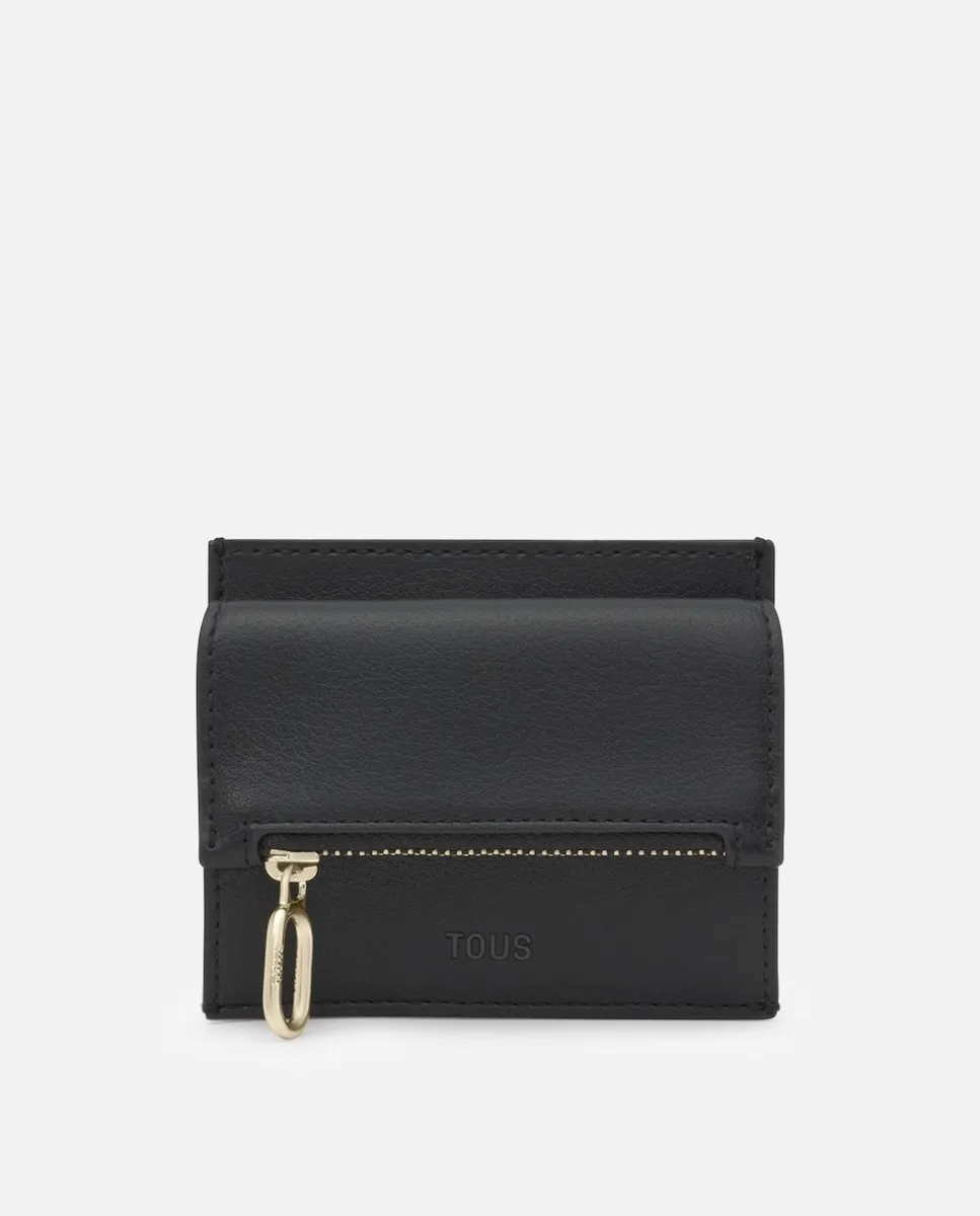 Женский кошелек-картхолдер City с клапаном Tous, черный
Женский кошелек-картхолдер City с клапаном Tous, черный