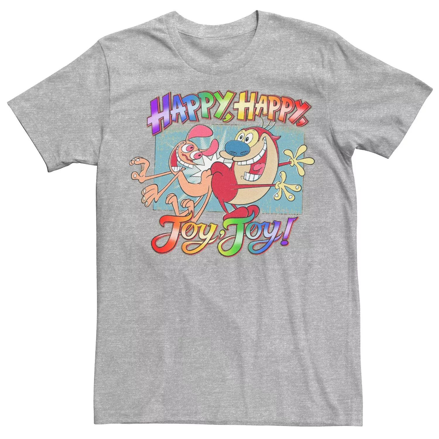 Футболка с градиентом радуги для взрослых Ren And Stimpy Pride Happy Happy Joy Joy Licensed Character
Футболка с градиентом радуги для взрослых Ren And Stimpy Pride Happy Happy Joy Joy Licensed Character
