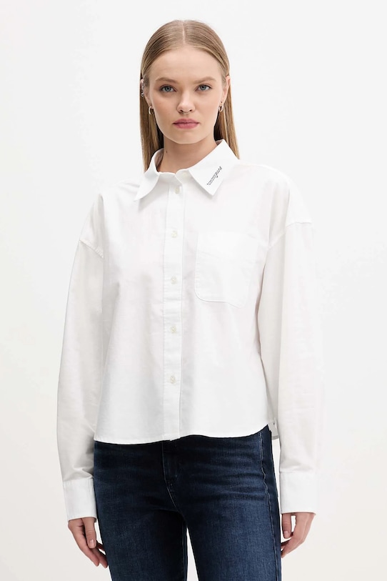 Хлопковая рубашка Tommy Jeans, белый
Хлопковая рубашка Tommy Jeans, белый