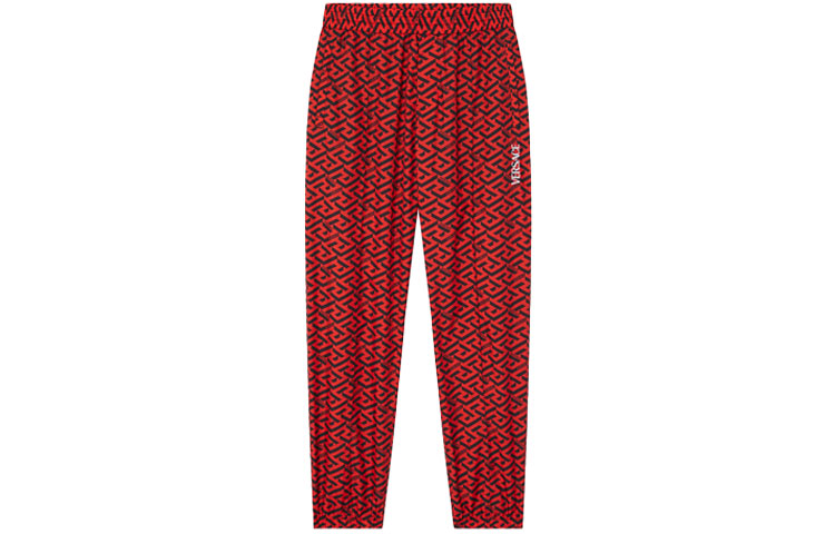 Повседневные брюки мужские красные VERSACE 
Повседневные брюки мужские красные VERSACE