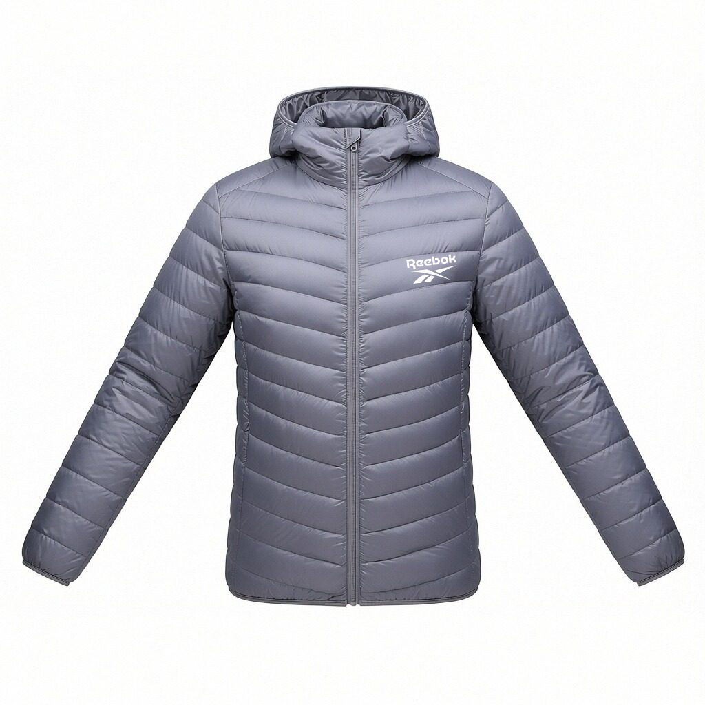 Пуховик Unisex с капюшоном, легкий Reebok, серый
Пуховик Unisex с капюшоном, легкий Reebok, серый