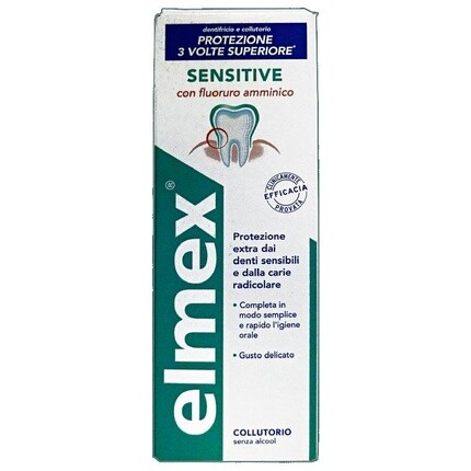 Elmex Ополаскиватель для полости рта Sensitive 400 мл
Elmex Ополаскиватель для полости рта Sensitive 400 мл