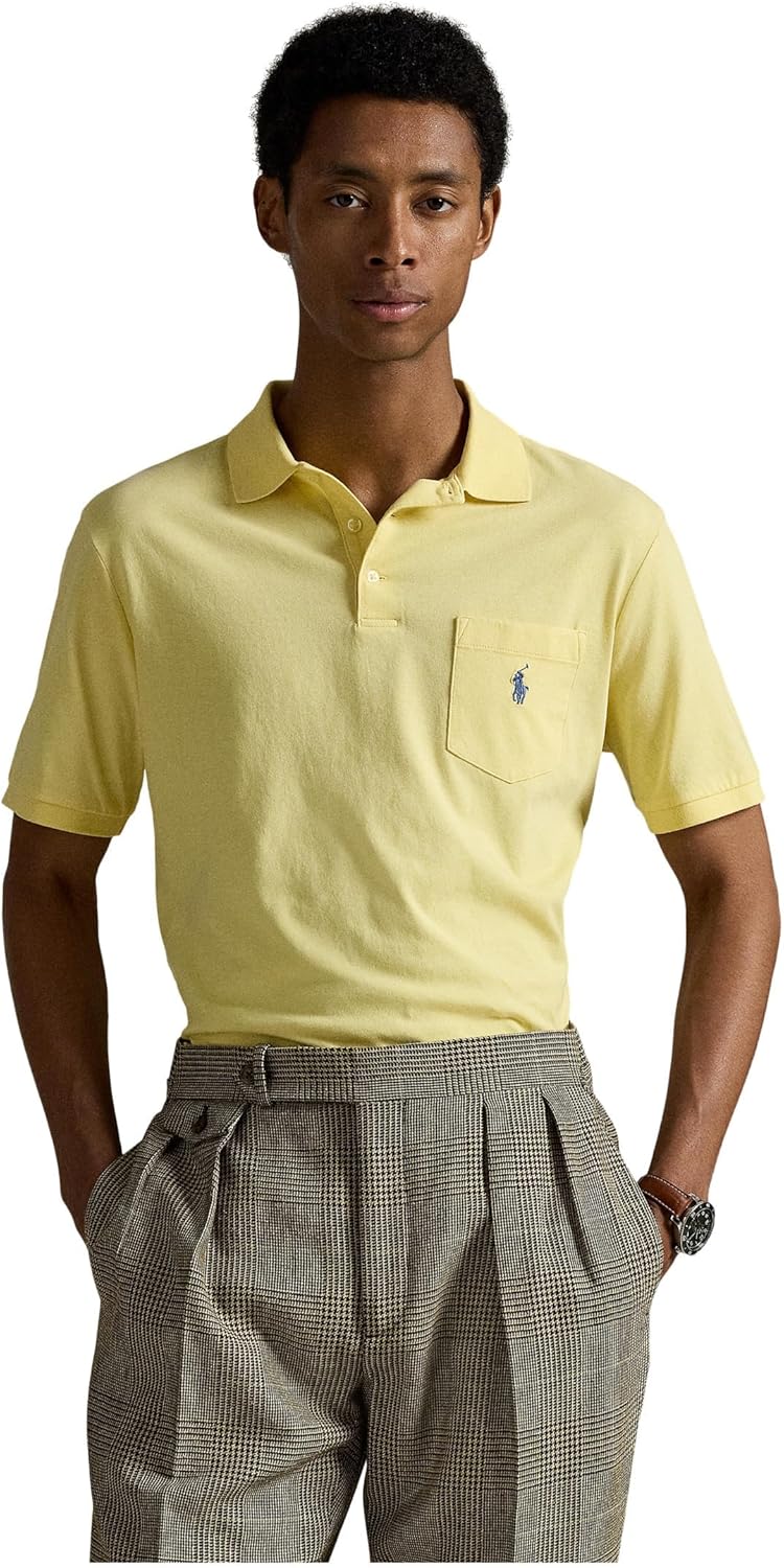 Polo Ralph Lauren мужская классическая футболка поло с карманом, Wicket Yellow, Желтый, Polo Ralph Lauren мужская классическая футболка поло с карманом, Wicket Yellow
Polo Ralph Lauren мужская классическая футболка поло с карманом, Wicket Yellow, Желтый, Polo Ralph Lauren мужская классическая футболка поло с карманом, Wicket Yellow