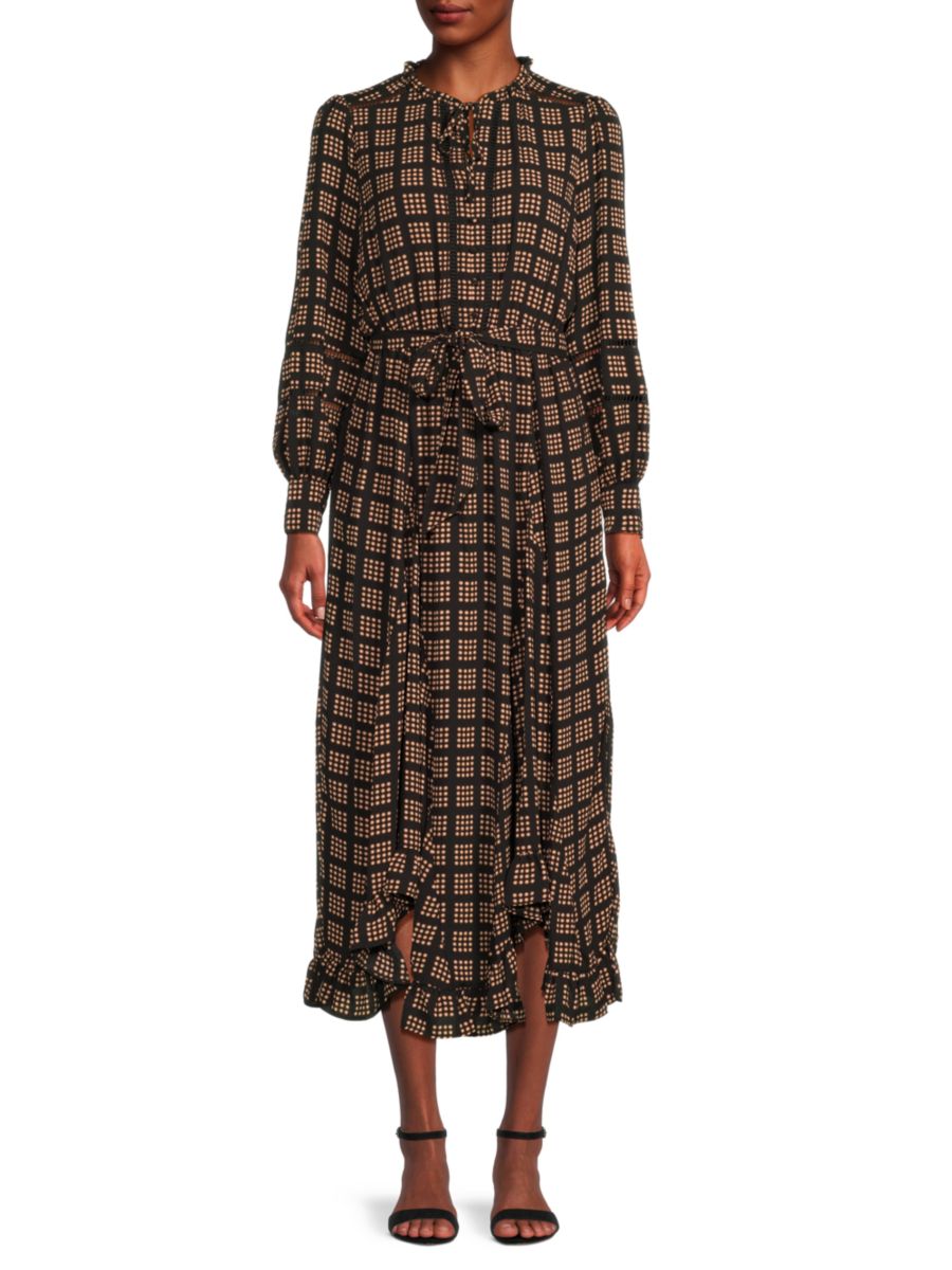 Платье миди с графическим узором T Tahari, цвет Black Multicolor
Платье миди с графическим узором T Tahari, цвет Black Multicolor