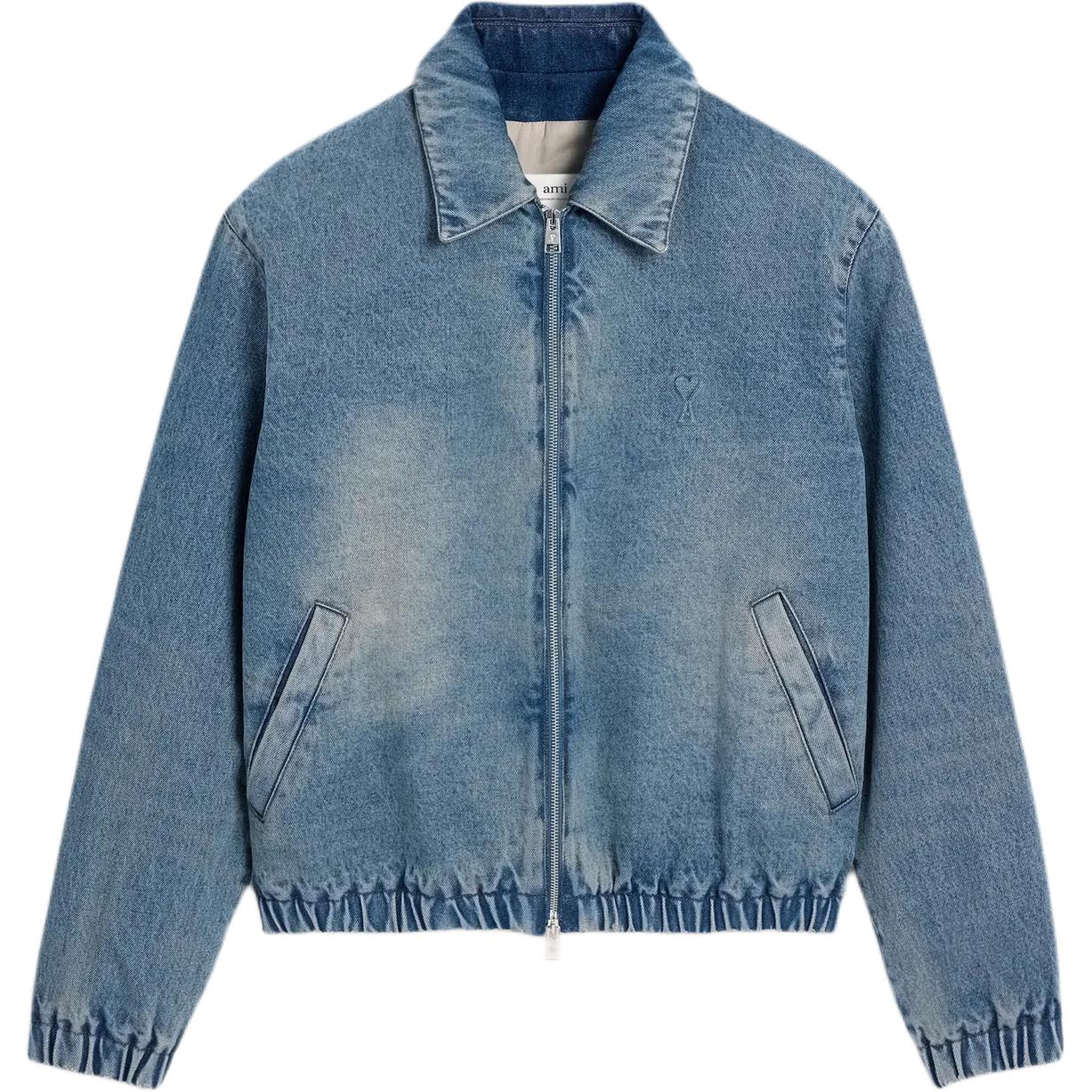 AMIPARIS Куртка джинсовая с молнией и тиснением логотипа, Blue
AMIPARIS Куртка джинсовая с молнией и тиснением логотипа, Blue