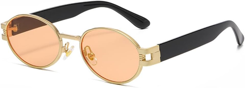 Солнцезащитные очки 2027 квадратной формы для женщин в стиле ретро-панк, овальные, металлические, с защитой от УФ-излучения UV400, золотисто-оранжевые, один размер MTZJH, One Color
Солнцезащитные очки 2027 квадратной формы для женщин в стиле ретро-панк, овальные, металлические, с защитой от УФ-излучения UV400, золотисто-оранжевые, один размер MTZJH, One Color