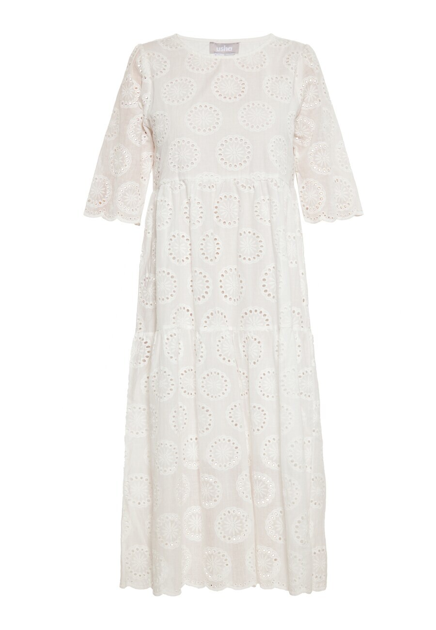 Платье макси Usha Dress, белый 
Платье макси Usha Dress, белый