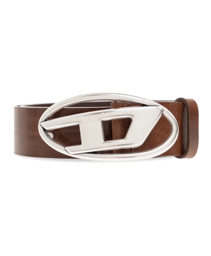 Ремень овальной формы с логотипом Diesel, коричневый
Ремень овальной формы с логотипом Diesel, коричневый